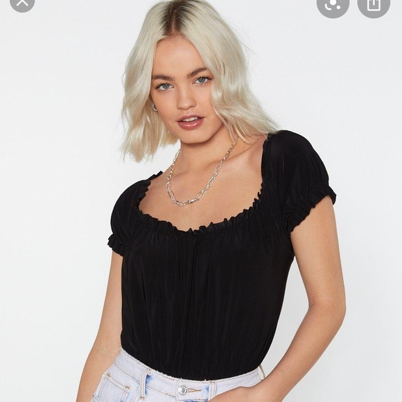 Nasty Gal “Frill of It All” bodysuit - Picture 3 of 3